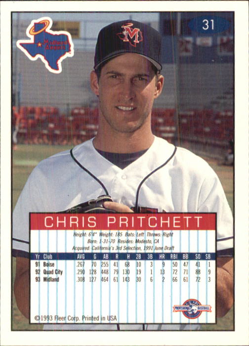1993-94 Excel (Fleer) Minor League Baseball "Main Set" Cards #1 to #150 - Picture 63 of 298