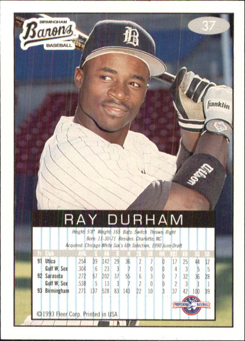 1993-94 Excel (Fleer) Minor League Baseball "Main Set" Cards #1 to #150 - Picture 75 of 298