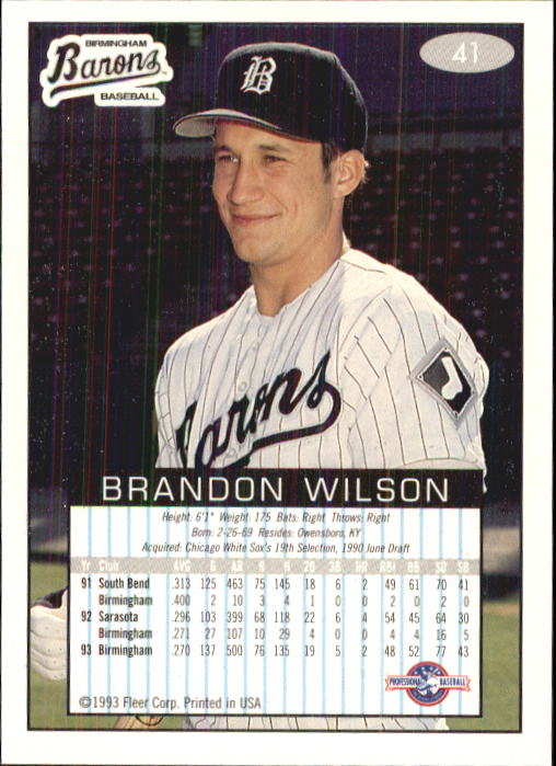 1993-94 Excel (Fleer) Minor League Baseball "Main Set" Cards #1 to #150 - Picture 83 of 298
