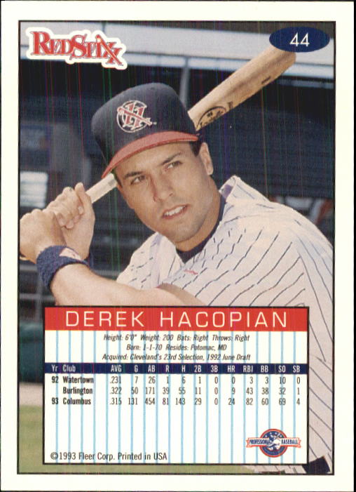 1993-94 Excel (Fleer) Minor League Baseball "Main Set" Cards #1 to #150 - Picture 89 of 298