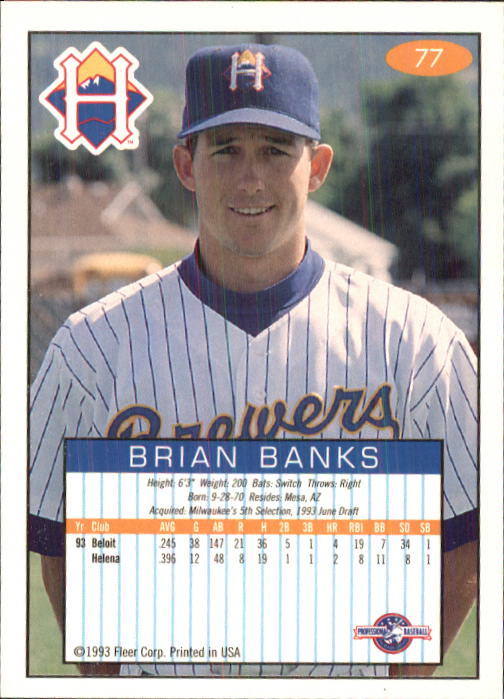 1993-94 Excel (Fleer) Minor League Baseball "Main Set" Cards #1 to #150 - Picture 155 of 298