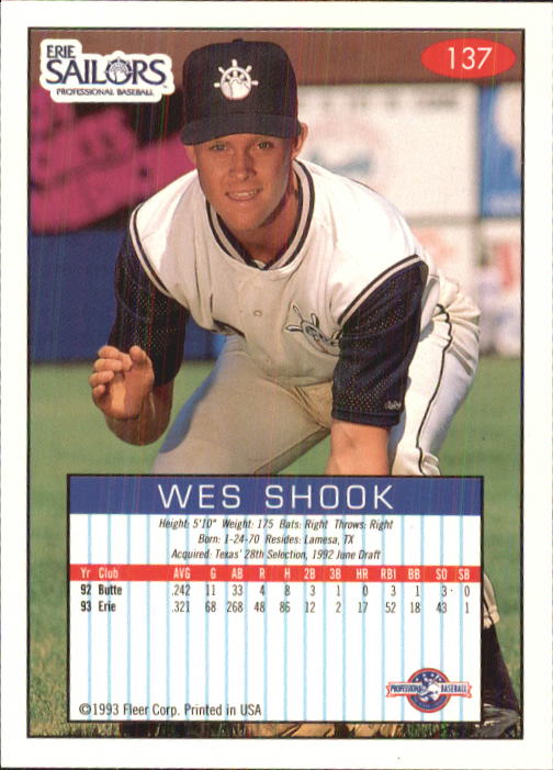 1993-94 Excel (Fleer) Minor League Baseball "Main Set" Cards #1 to #150 - Picture 272 of 298