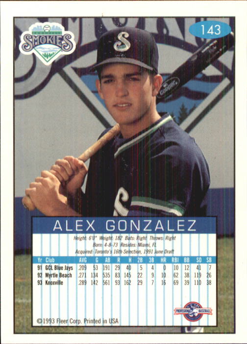1993-94 Excel (Fleer) Minor League Baseball "Main Set" Cards #1 to #150 - Picture 284 of 298