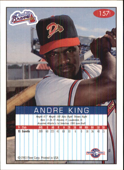 1993-94 Excel (Fleer) Minor League Baseball "Main Set" Cards #151 to #300 - Picture 15 of 299