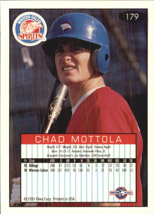1993-94 Excel (Fleer) Minor League Baseball "Main Set" Cards #151 to #300 - Picture 59 of 299