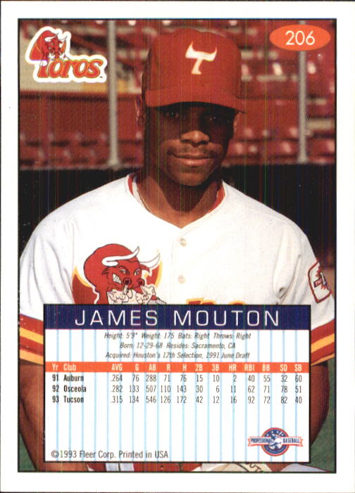 1993-94 Excel (Fleer) Minor League Baseball "Main Set" Cards #151 to #300 - Picture 113 of 299