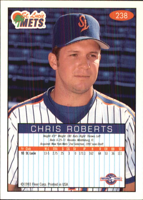1993-94 Excel (Fleer) Minor League Baseball "Main Set" Cards #151 to #300 - Picture 177 of 299