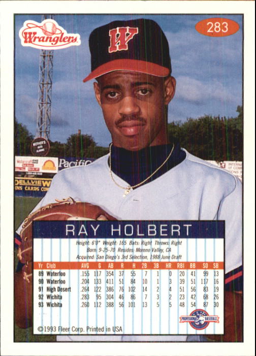 1993-94 Excel (Fleer) Minor League Baseball "Main Set" Cards #151 to #300 - Picture 267 of 299