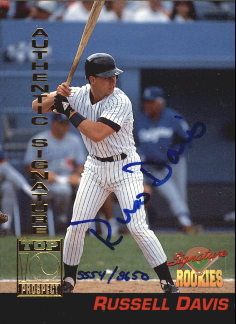 1994 Signature Rookies Signatures Top Prospects Autos /8650 (scegli i tuoi giocatori) - Foto 2 di 50