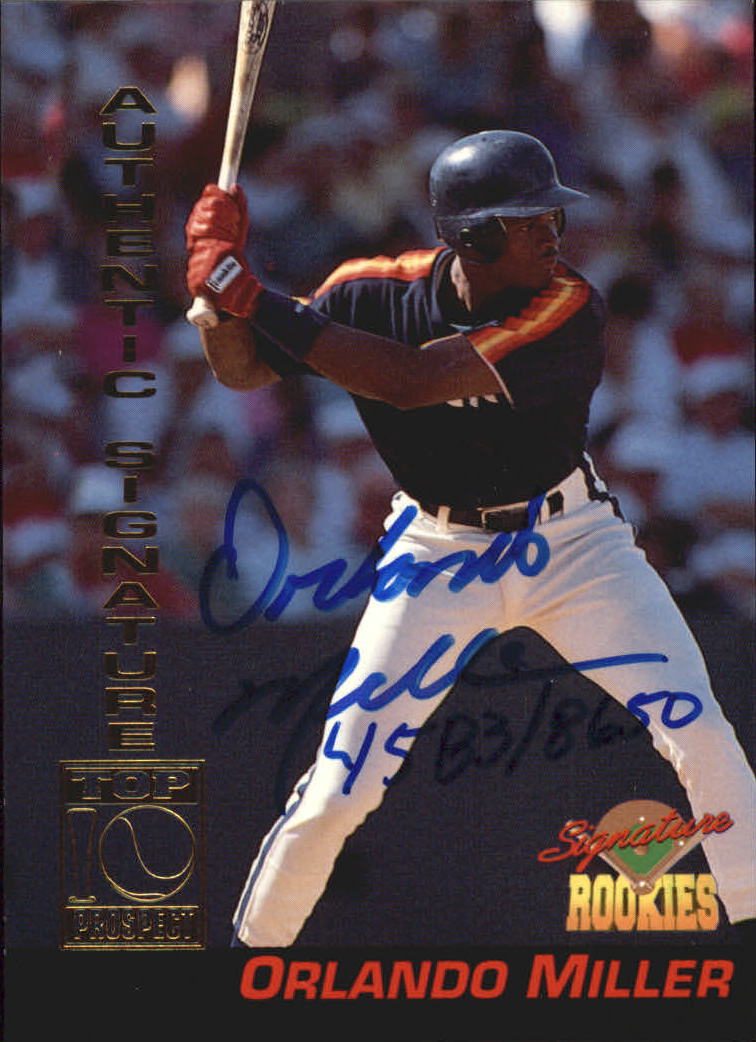 1994 Signature Rookies Signatures Top Prospects Autos /8650 (scegli i tuoi giocatori) - Foto 4 di 50