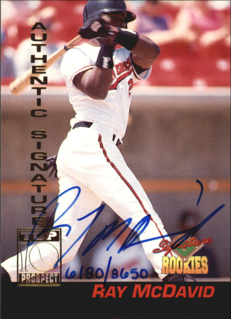 1994 Signature Rookies Signatures Top Prospects Autos /8650 (scegli i tuoi giocatori) - Foto 6 di 50