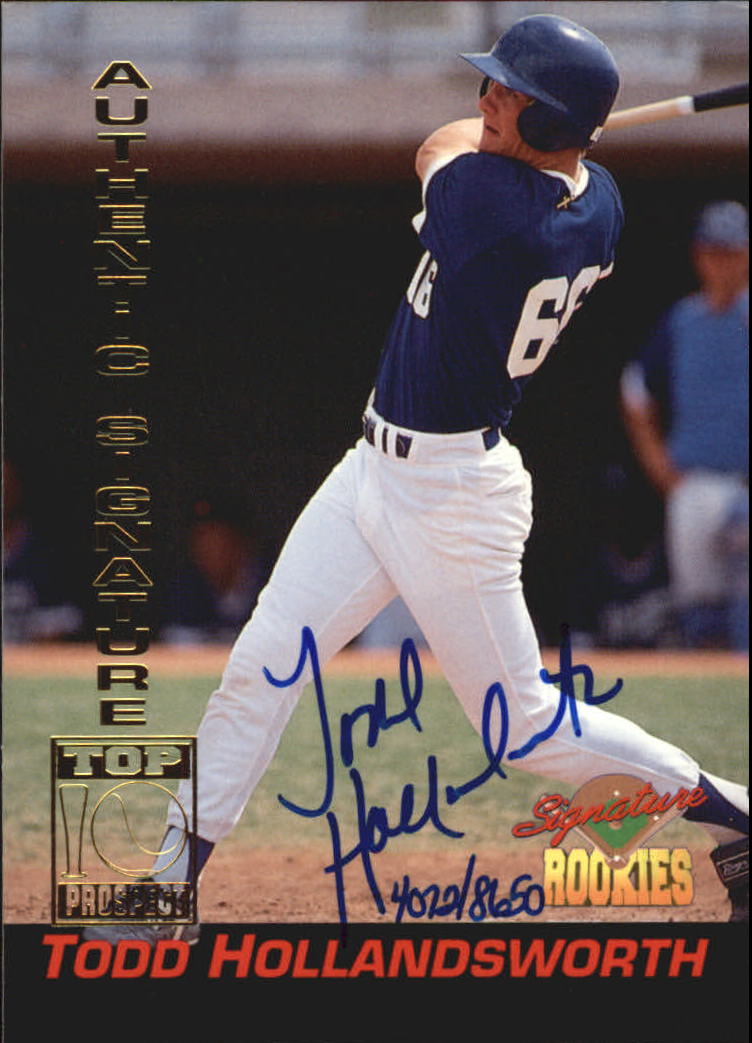 1994 Signature Rookies Signatures Top Prospects Autos /8650 (scegli i tuoi giocatori) - Foto 10 di 50