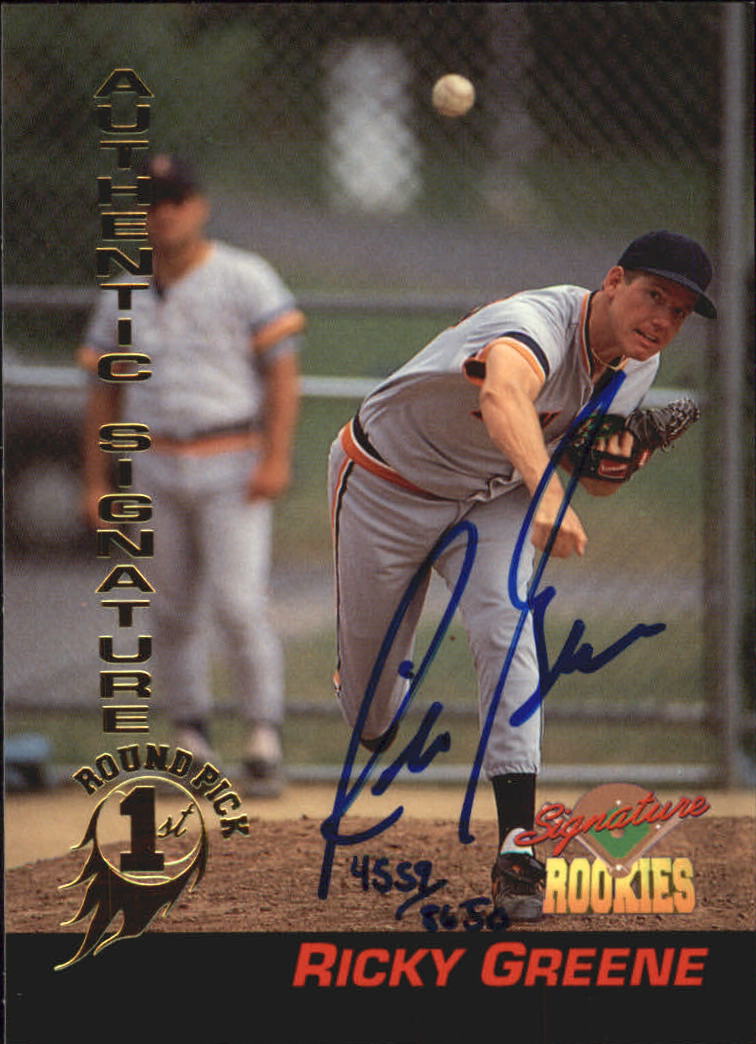 1994 Signature Rookies Signatures Top Prospects Autos /8650 (scegli i tuoi giocatori) - Foto 27 di 50