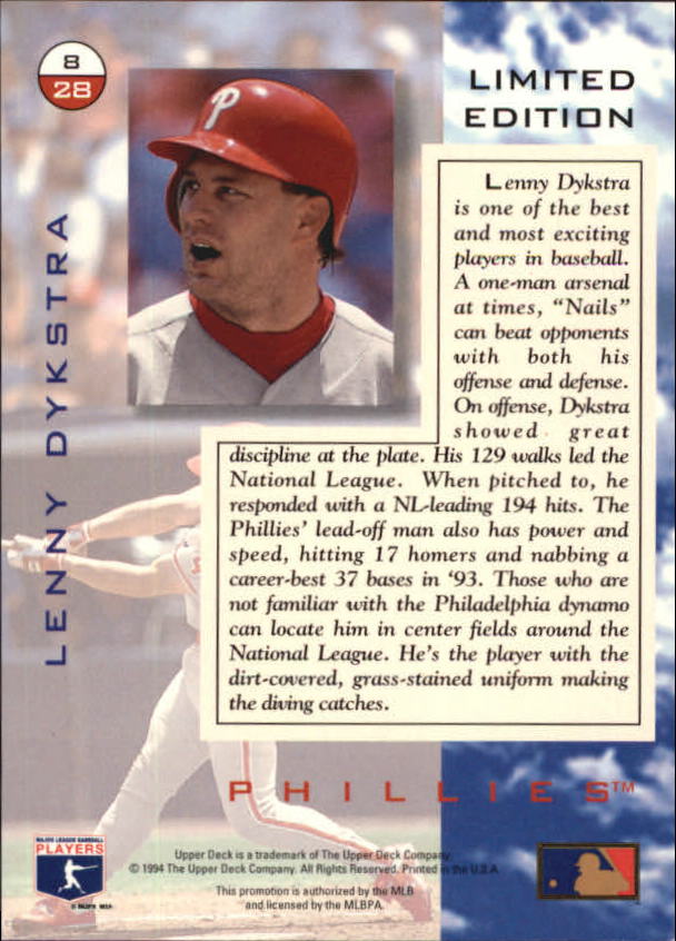 1994 Denny's Holograms Baseball Cards You Pick Buy 10+ cards FREE SHIP eBay