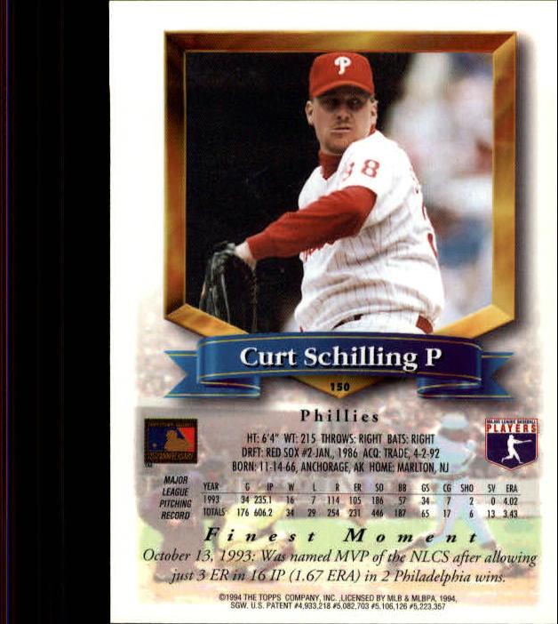 1994 Finest Baseball - Picture 139 of 311