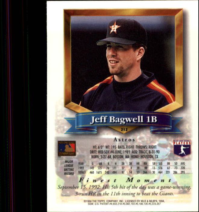1994 Finest Baseball - Picture 215 of 311