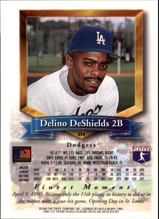 1994 Finest Baseball - Picture 239 of 311