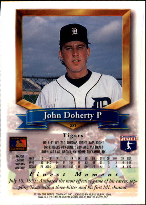1994 Finest Baseball - Picture 243 of 311