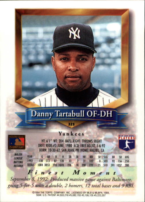 1994 Finest Baseball - Picture 257 of 311