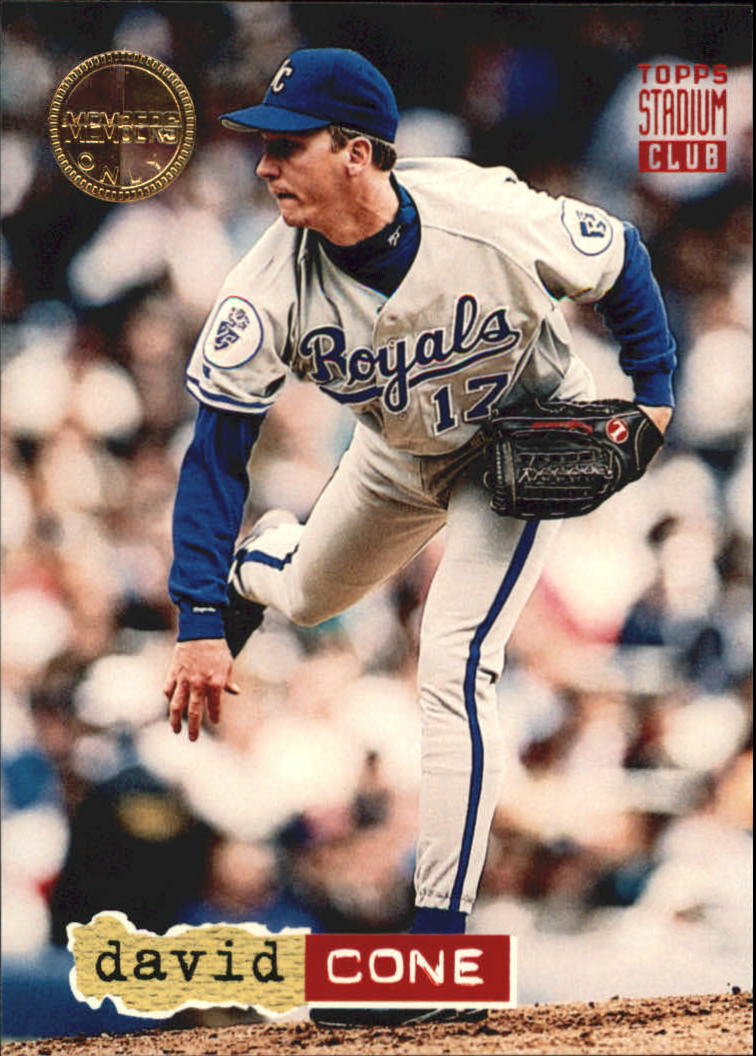 1994 Topps Stadium Club - David Cone #292 Members Only for sale 
