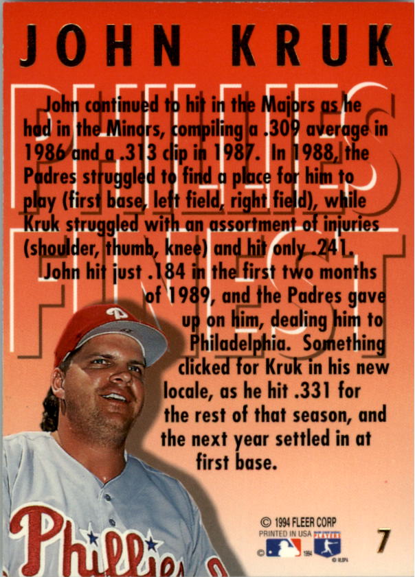 1994 Ultra (Fleer) Baseball "Insert" Cards - Picture 144 of 177