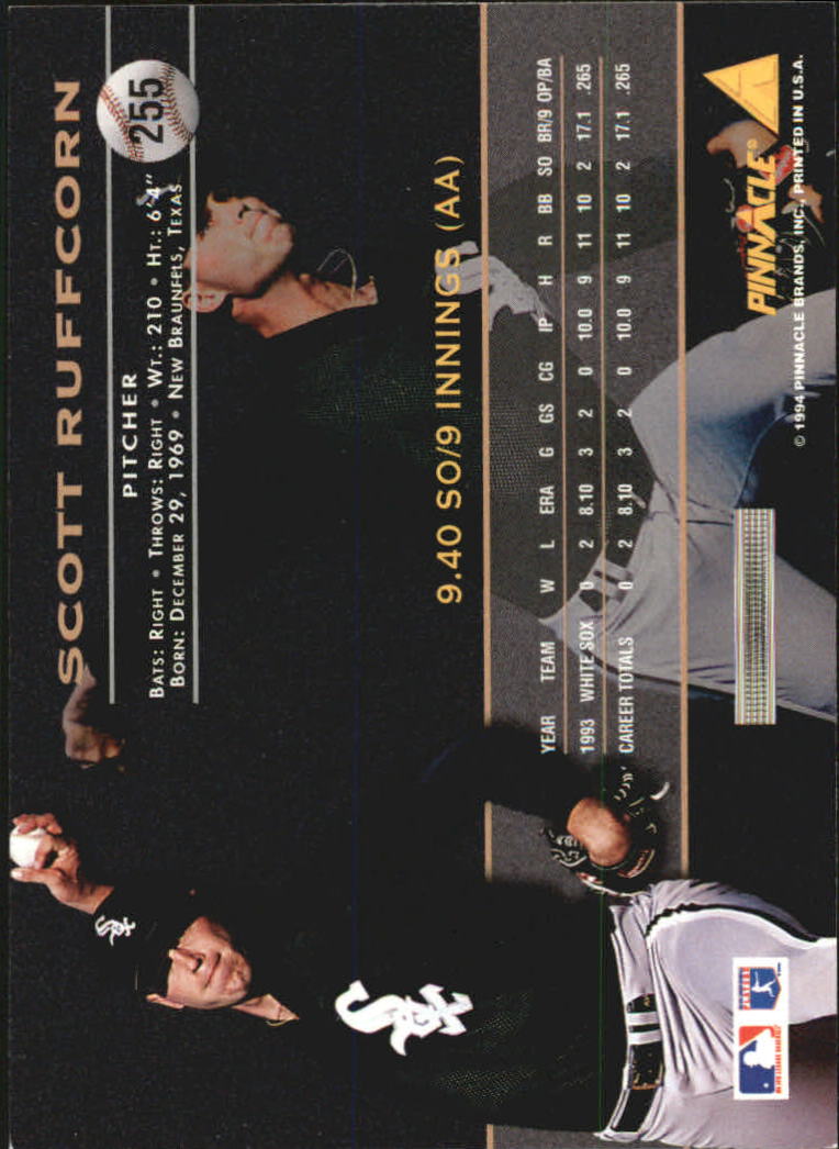 1994 Pinnacle Baseball Card Pick 251-500 - Picture 11 of 498