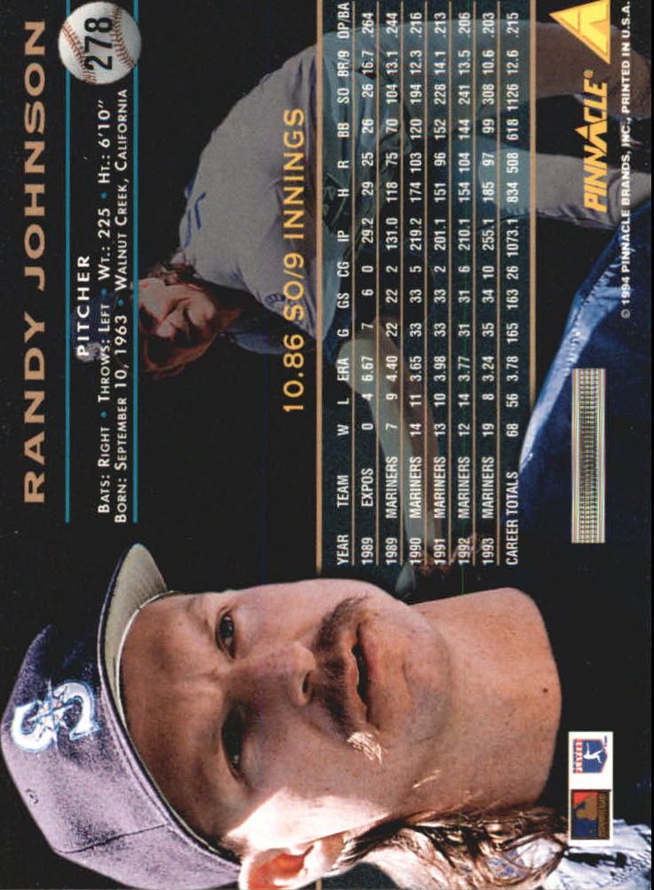 1994 Pinnacle Baseball Card Pick 251-500 - Picture 56 of 498