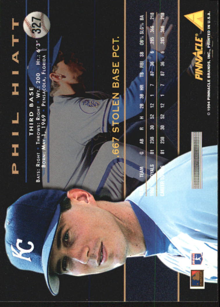 1994 Pinnacle Baseball Card Pick 251-500 - Picture 154 of 498