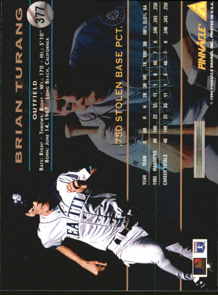 1994 Pinnacle Baseball Card Pick 251-500 - Picture 254 of 498