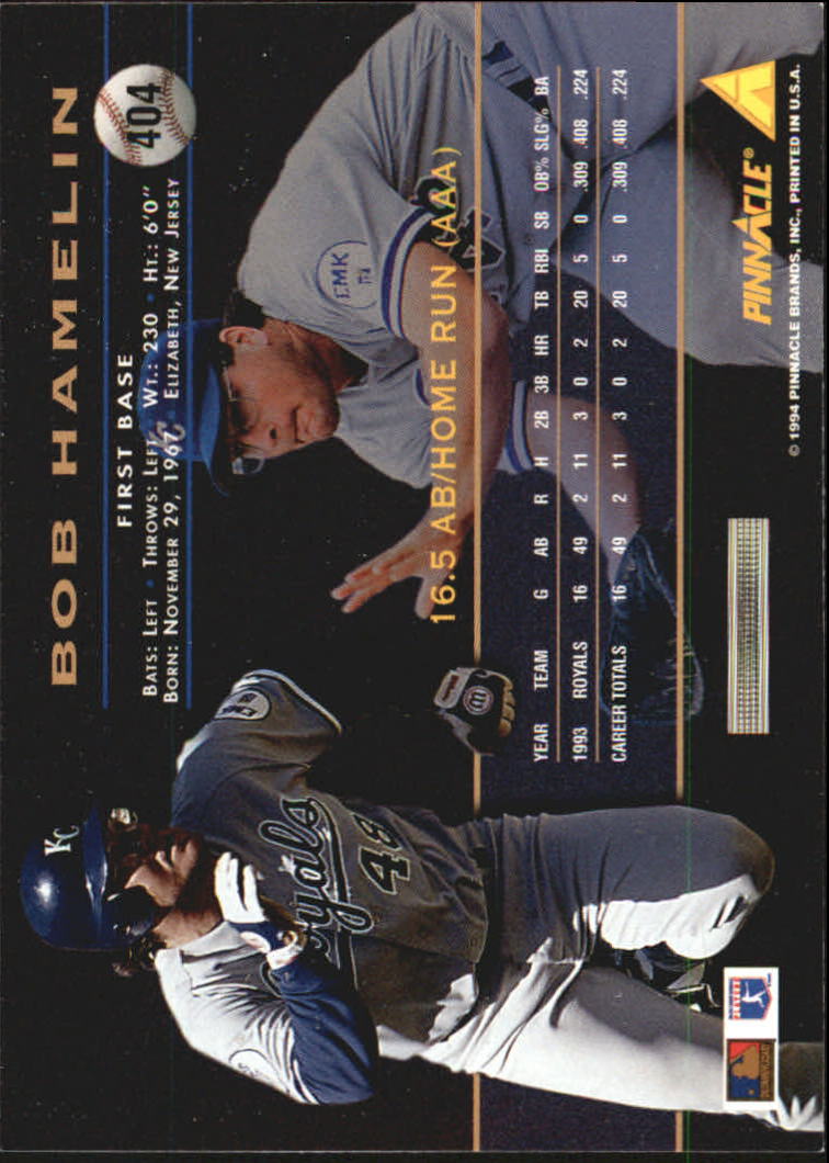 1994 Pinnacle Baseball Card Pick 251-500 - Picture 308 of 498