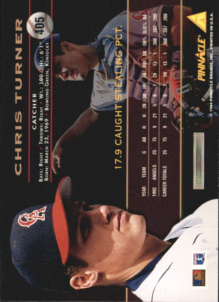 1994 Pinnacle Baseball Card Pick 251-500 - Picture 310 of 498