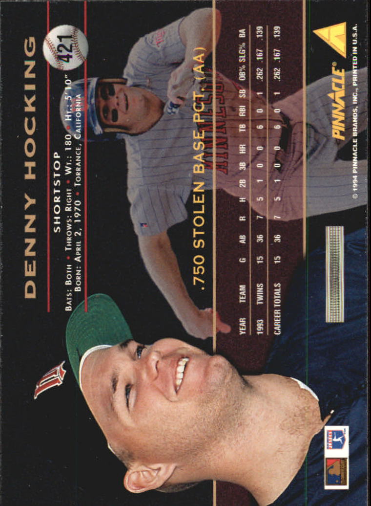 1994 Pinnacle Baseball Card Pick 251-500 - Picture 342 of 498