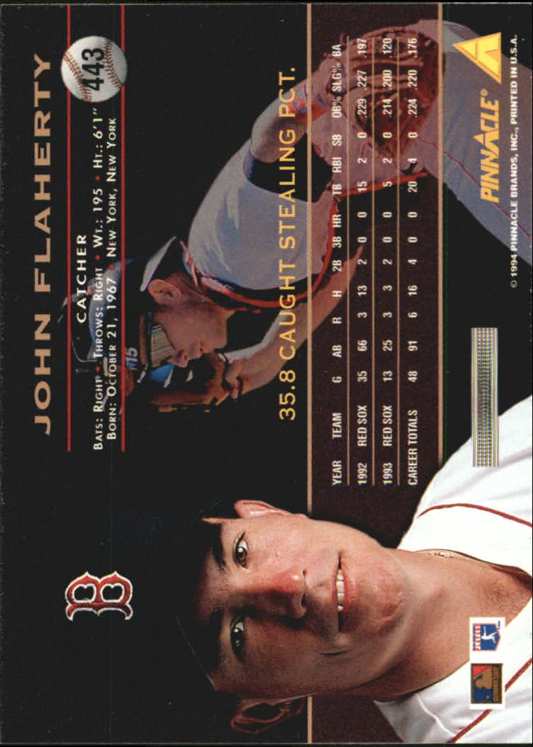 1994 Pinnacle Baseball Card Pick 251-500 - Picture 384 of 498