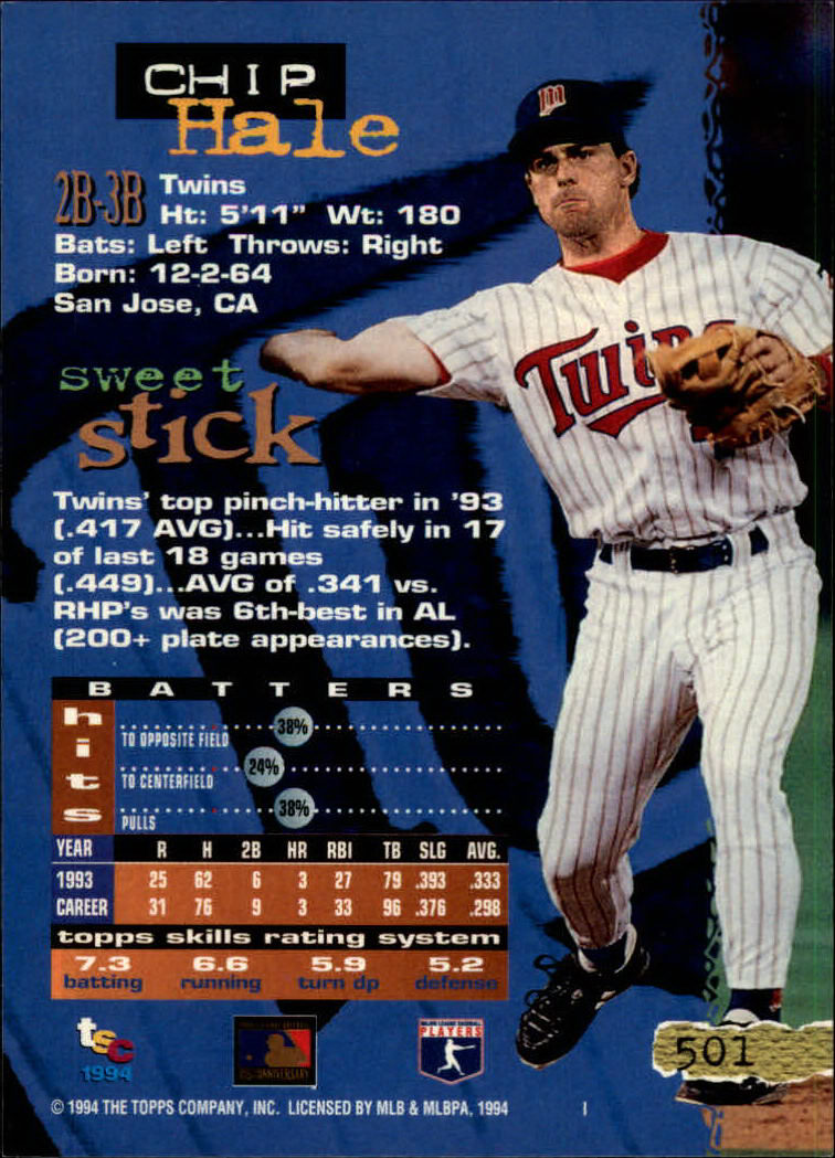 1994 Stadium Club Baseball Part 3 Main Set Card #501-720 - Picture 3 of 429