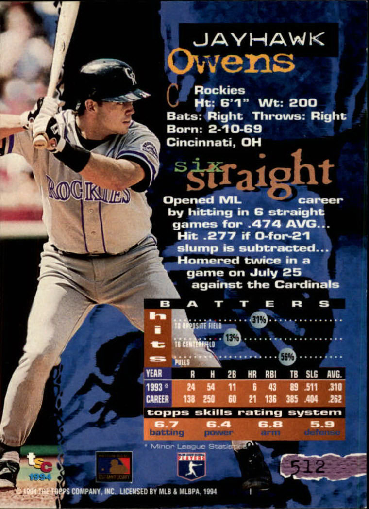 1994 Stadium Club Baseball Part 3 Main Set Card #501-720 - Picture 23 of 429