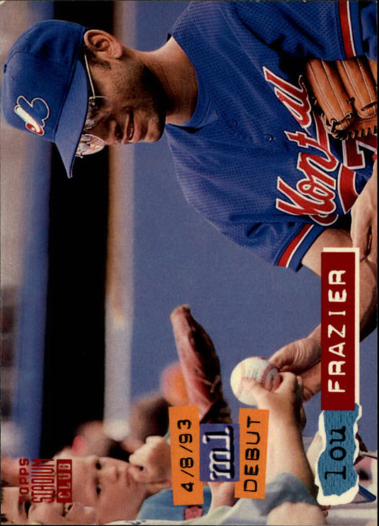 1994 Stadium Club Baseball Part 3 Main Set Card #501-720 - Picture 30 of 429