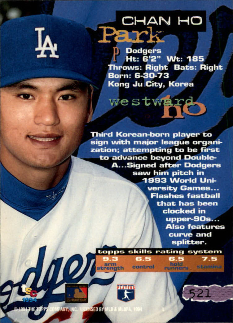 1994 Stadium Club Baseball Part 3 Main Set Card #501-720 - Picture 39 of 429