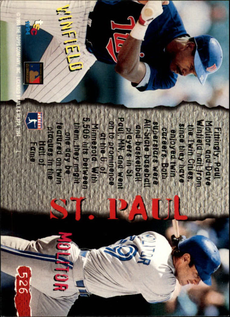 1994 Stadium Club Baseball Part 3 Main Set Card #501-720 - Picture 49 of 429