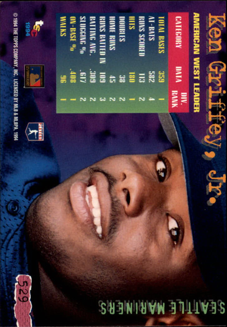 1994 Stadium Club Baseball Part 3 Main Set Card #501-720 - Picture 55 of 429