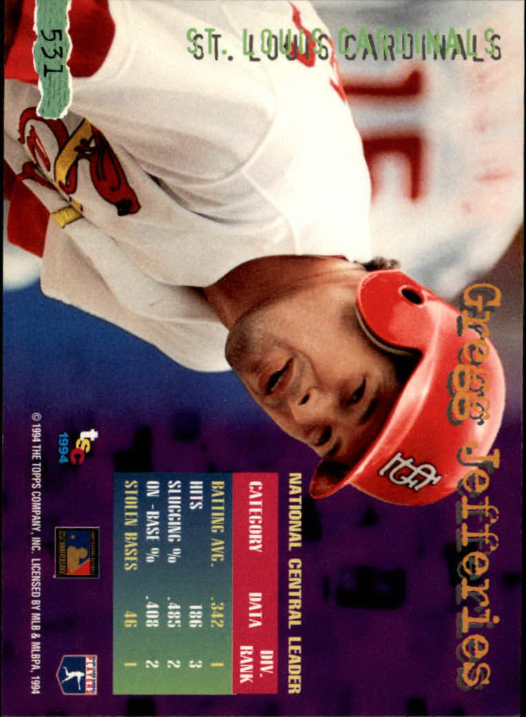 1994 Stadium Club Baseball Part 3 Main Set Card #501-720 - Picture 59 of 429