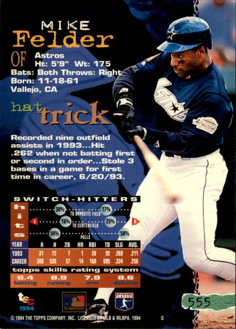 1994 Stadium Club Baseball Part 3 Main Set Card #501-720 - Picture 101 of 429
