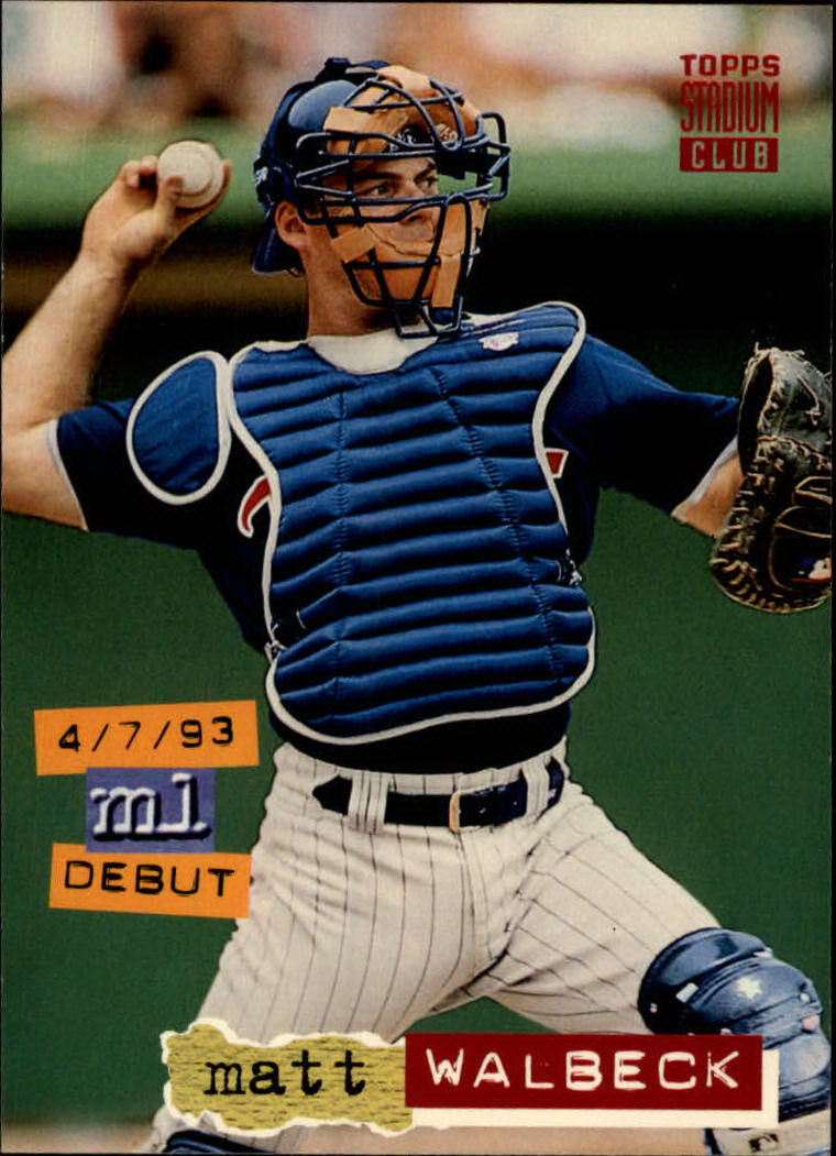 1994 Stadium Club Baseball Part 3 Main Set Card #501-720 - Picture 110 of 429