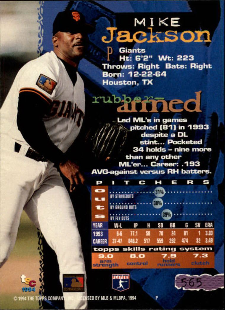 1994 Stadium Club Baseball Part 3 Main Set Card #501-720 - Picture 119 of 429
