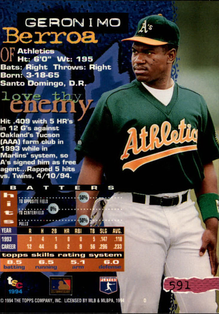1994 Stadium Club Baseball Part 3 Main Set Card #501-720 - Picture 171 of 429