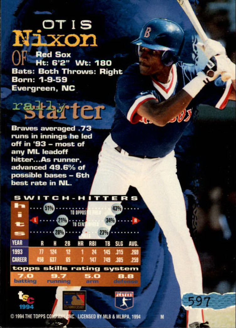 1994 Stadium Club Baseball Part 3 Main Set Card #501-720 - Picture 183 of 429