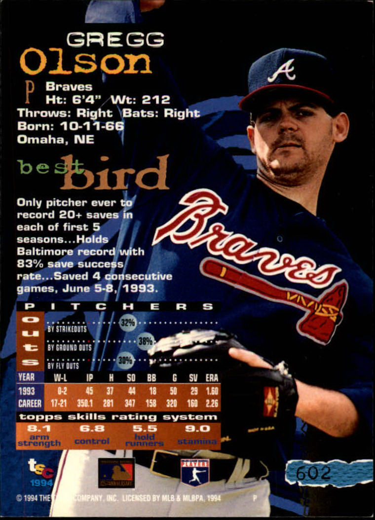 1994 Stadium Club Baseball Part 3 Main Set Card #501-720 - Picture 193 of 429