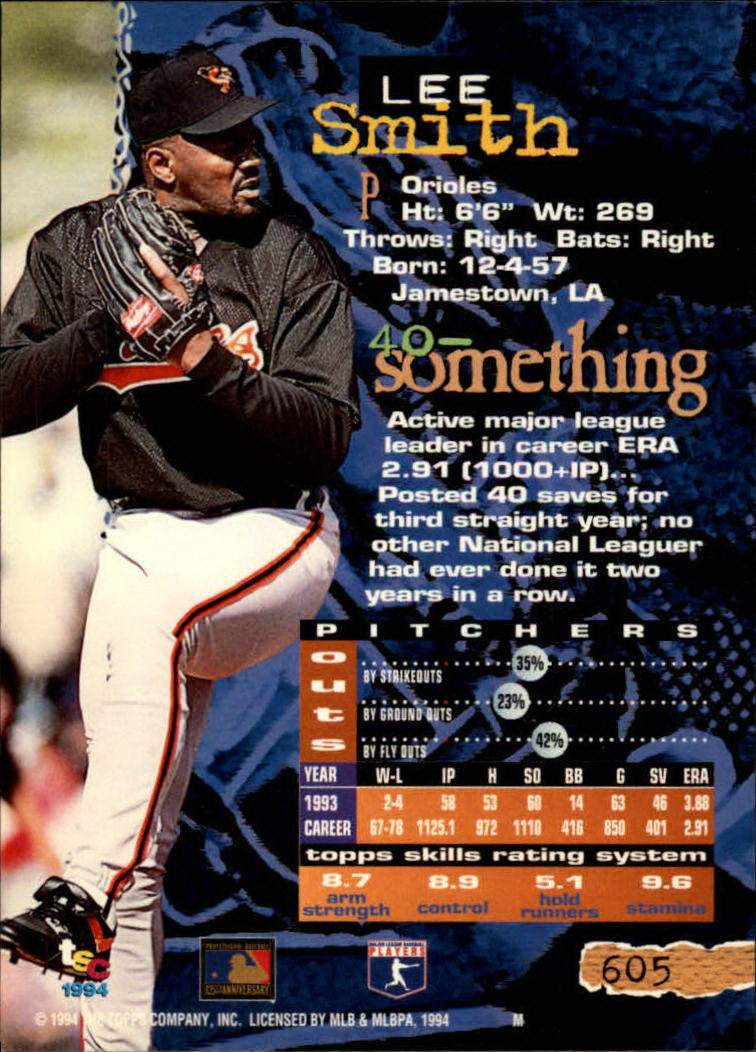 1994 Stadium Club Baseball Part 3 Main Set Card #501-720 - Picture 199 of 429