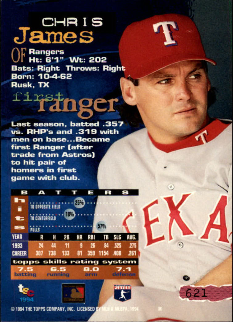1994 Stadium Club Baseball Part 3 Main Set Card #501-720 - Picture 231 of 429