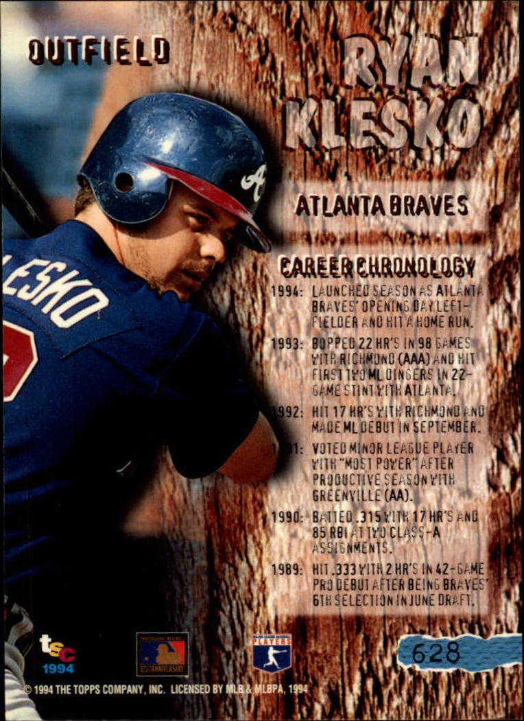 1994 Stadium Club Baseball Part 3 Main Set Card #501-720 - Picture 245 of 429