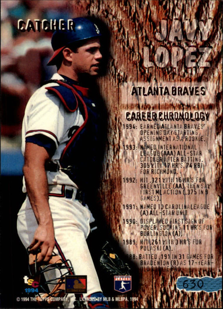 1994 Stadium Club Baseball Part 3 Main Set Card #501-720 - Picture 249 of 429
